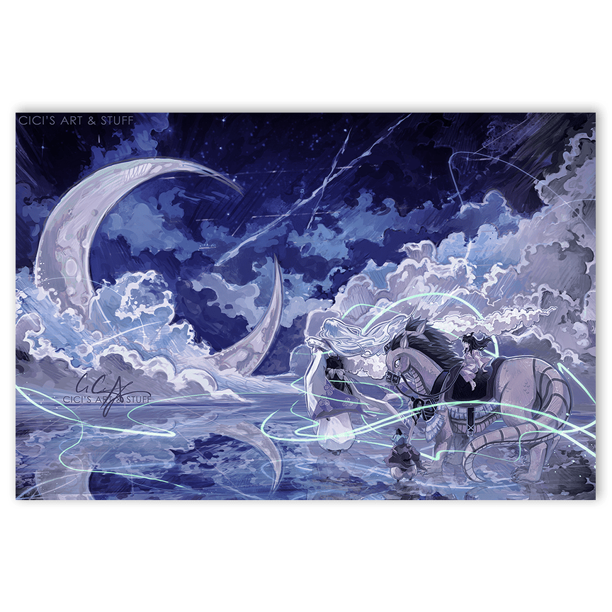 Image of Sesshomaru and Friends Print