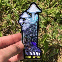 MEOWSHROOM HOLOGRAPHIC STICKER