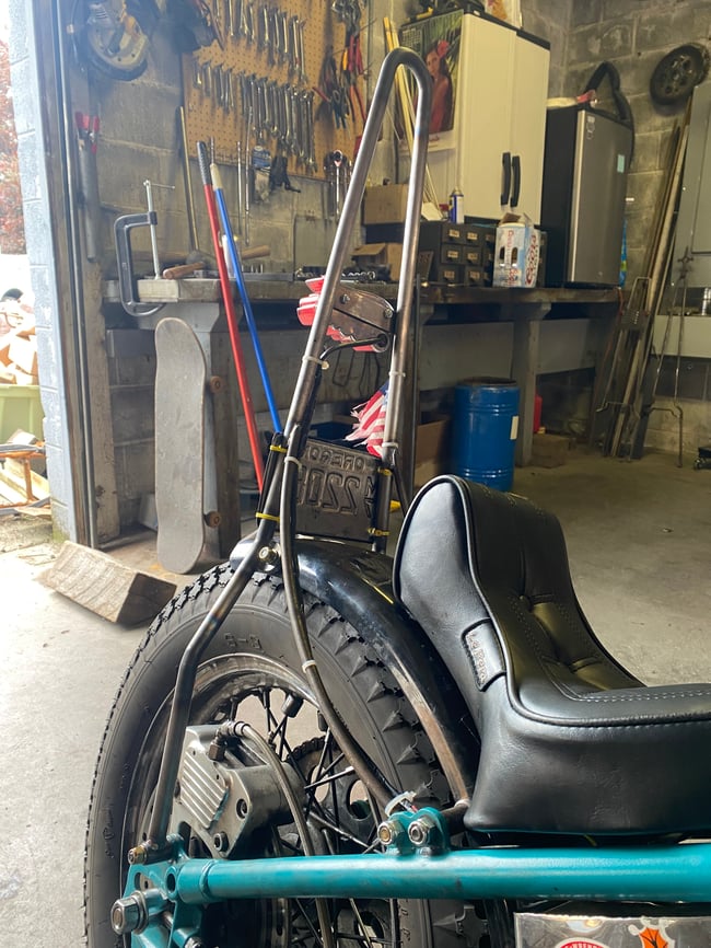 Hardtail Sissy Bar MarionMetals