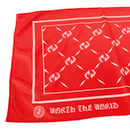 Image 2 of Jules "Chain Net" Microfiber Towel Red