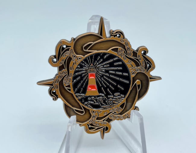 [ OFMD ] Lighthouse Enamel Pin