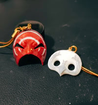 (PRE-ORDER) FFXIV Ascian Mask Resin Keychain/Necklace