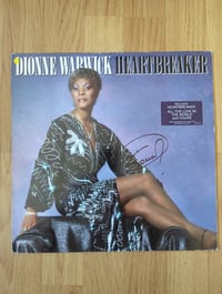 Image 1 of Dionne Warwick Heartbreaker Signed Vinyl