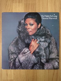 Image 1 of Dionne Warwick No Night So Long Signed Vinyl