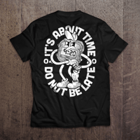 It's about time T-shirt (Back print)