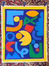 Image 5 of Blue abstract 