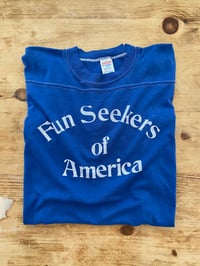 Image 1 of 80s FUN SEEKERS OF AMERICA UNITE T-SHIRT