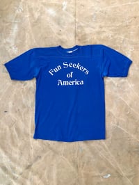 Image 2 of 80s FUN SEEKERS OF AMERICA UNITE T-SHIRT