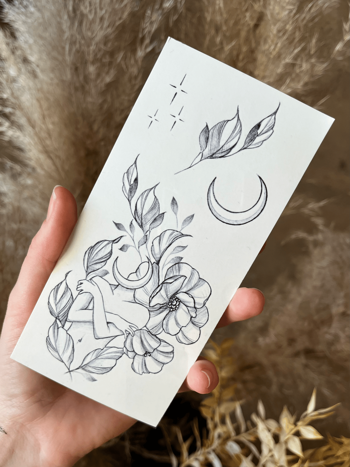 Image of LOVING HUG / temporary tattoo