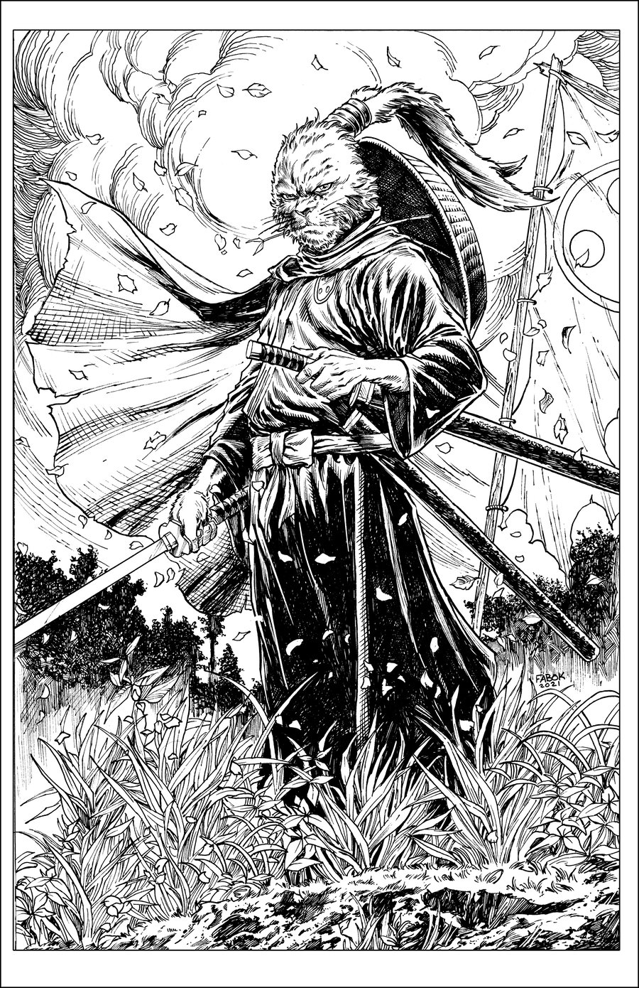 Image of Usagi Yojimbo Cover