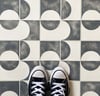 Steiner Tile Stencils for Floors, Tiles and Walls-Geometric Stencil - DIY Floor Project.
