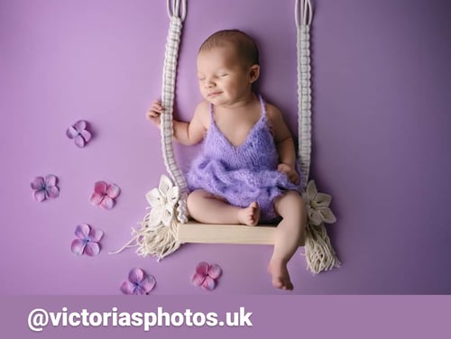 Image of Ballerina dress and headband. Newborn, sitter size
