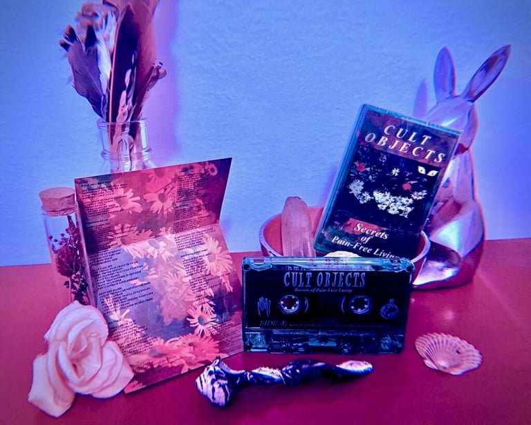 CULT OBJECTS "Secrets of Pain-Free Living" pro-tape Image 2