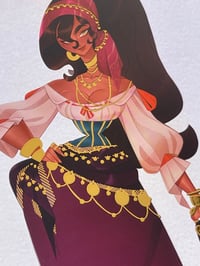 Image 3 of ESMERALDA Print