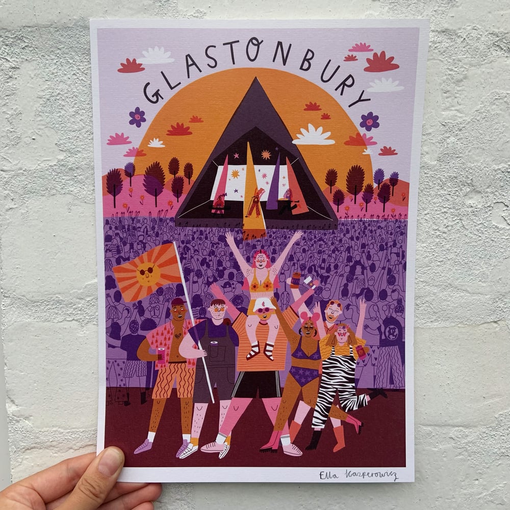 Image of Glastonbury Print