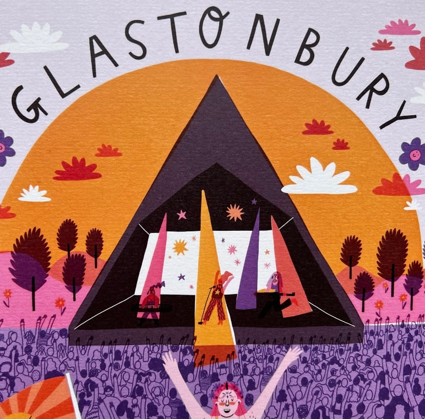 Image of Glastonbury Print