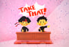 Ace Attorney Mix and Match Standees