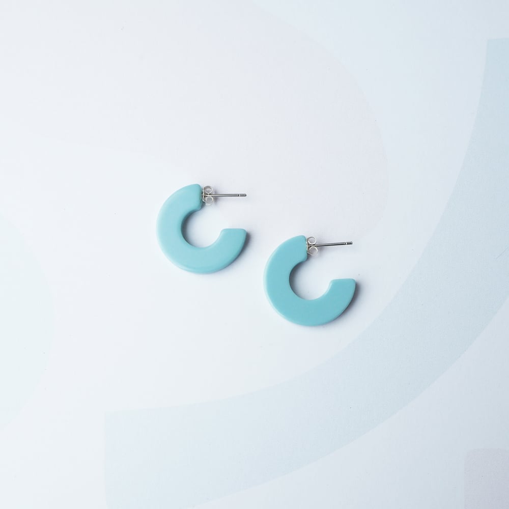 Image of *NEW* Lux Mini Hoop Earrings