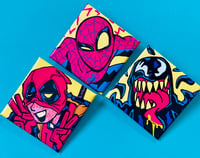 Image 1 of Spidey and “Friends” Diamond Buttons
