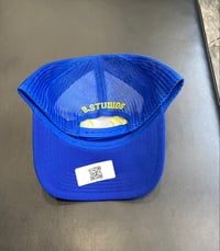 Image 2 of BRAVEST STUDIOS NY GG TRUCKER HAT IN ROYAL BLUE
