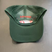 Image 2 of BRAVEST STUDIOS NY GG TRUCKER HAT IN GUCCI GREEN 