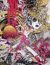 Image 3 of Pyroclastic Glow. Art print by Caitlin Mattisson