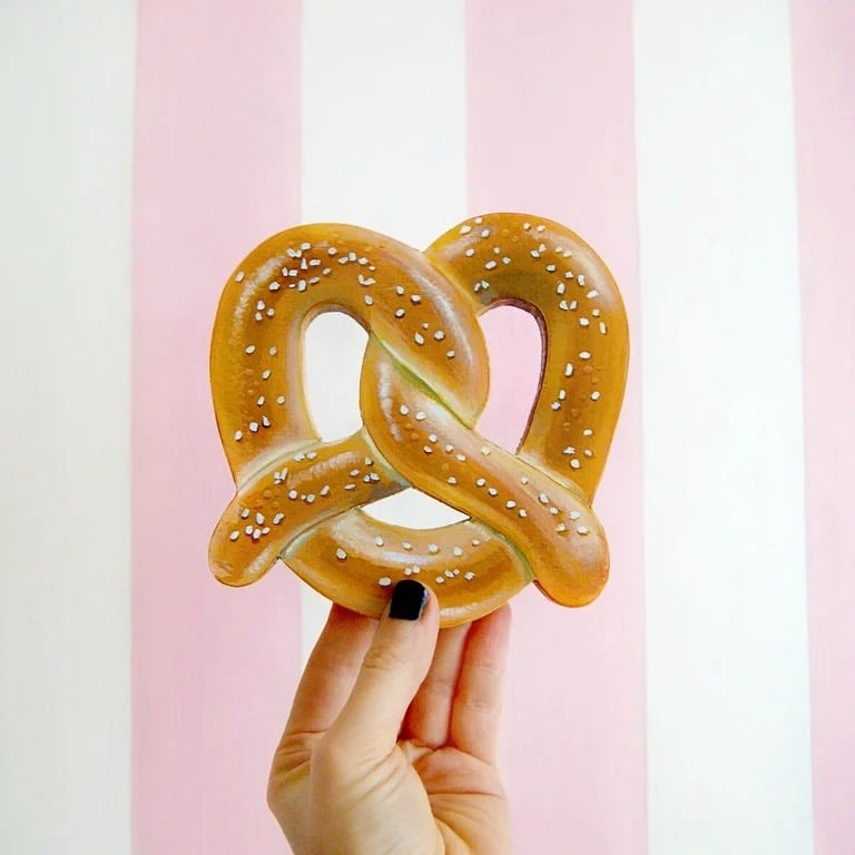 Image of Soft Pretzel plaque