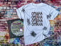 Leopard Distressed ⚾ Omaha Tee