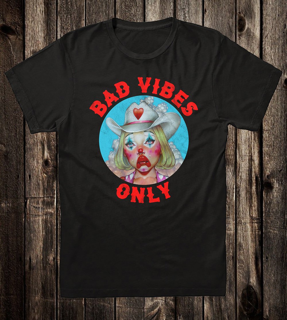 Bad Vibes Tee (white, black, sand, grey)