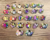 Image 2 of Pride Gem Mini Enamel Pins