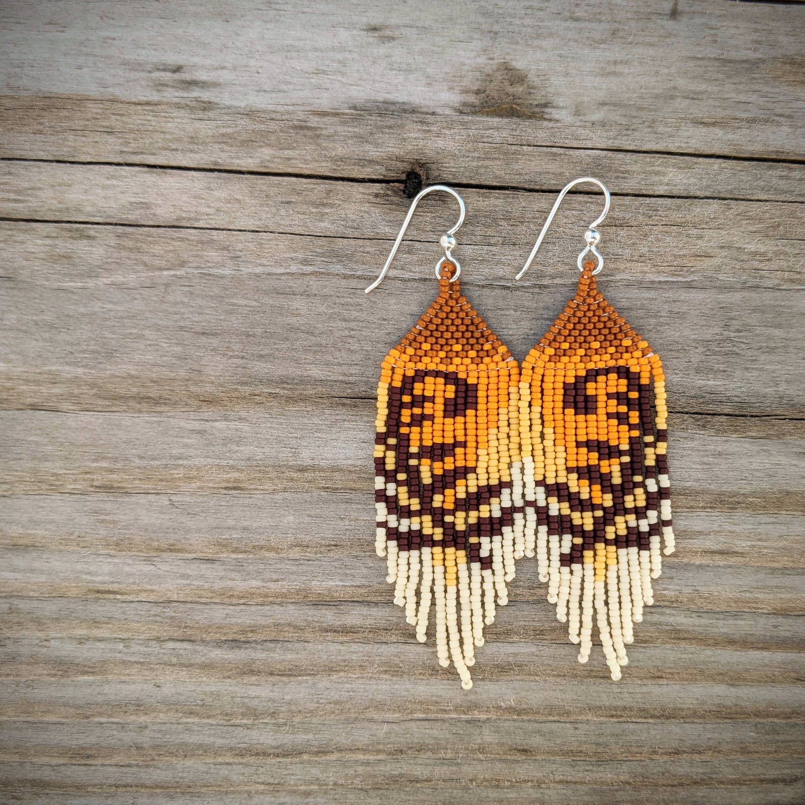 custom beaded earrings