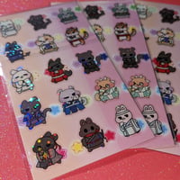 Image 2 of MXTX Clear Holo Sticker Sheets