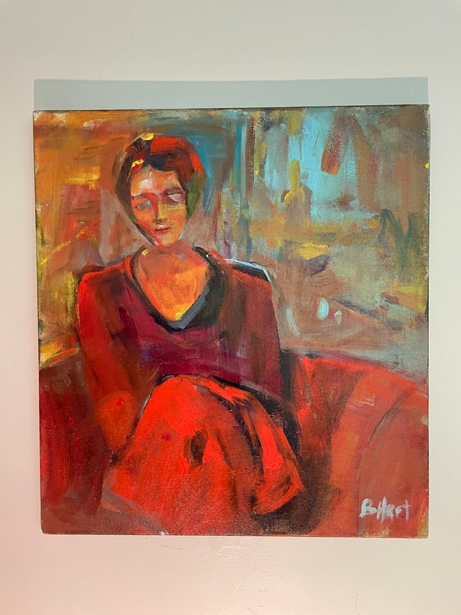 Lady in Red Splendour 