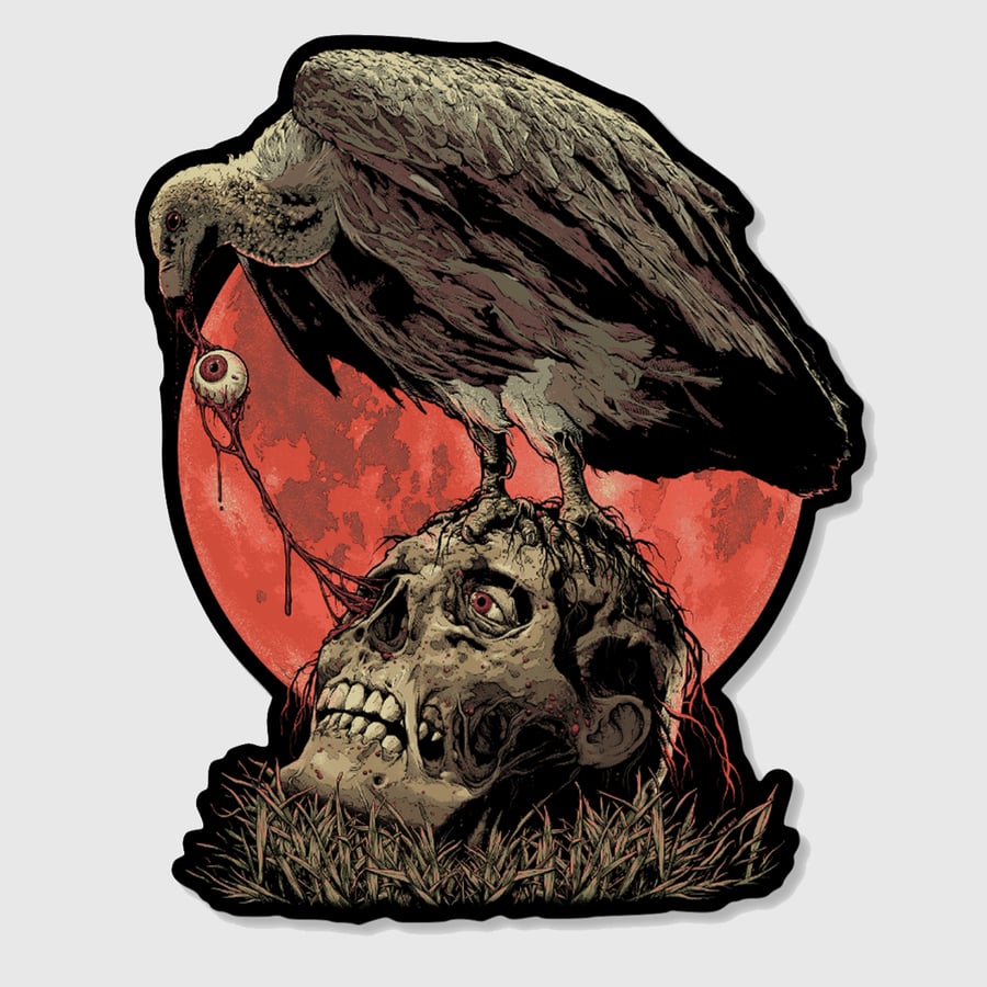 Image of Vulture Die-cut Sticker
