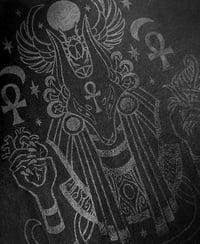 Image 2 of Matte Black Anubis Tank Top (ONLY SMALLS LEFT!)