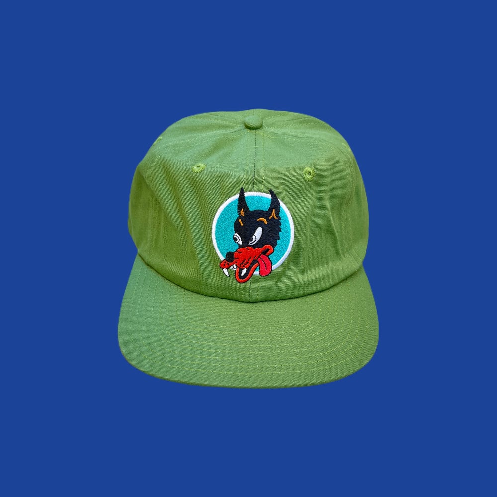 Image of NEW WOLF 100% Natural Hemp Snapback Hat! 