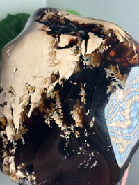 Image 3 of XL SELF STANDING SUMATRAN BLUE AMBER FREEFORM -INDONESIA- **UV REACTIVE** A