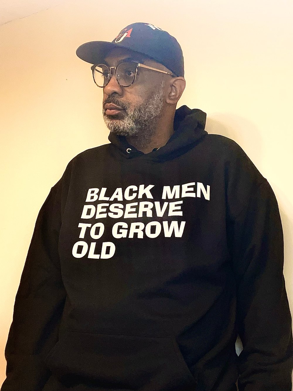 GROW OLD Unisex Hooded Sweatshirt 