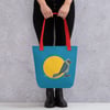 All-Over Print Tote BIRD 1 (Blue)