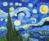 Night Stars by Van Gogh - Paint with diamonds kit