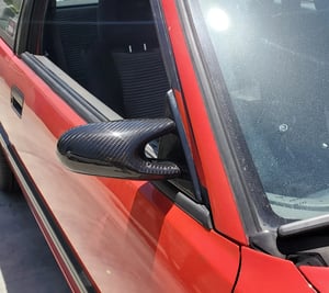 Image of 88-91 Honda CIVIC 3DR Hatch Mirror Adapter Block Off Plate Set FRP A010423