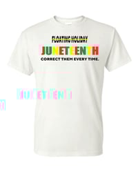 Image 1 of Anti Floating Holiday Pro Juneteenth T-shirt