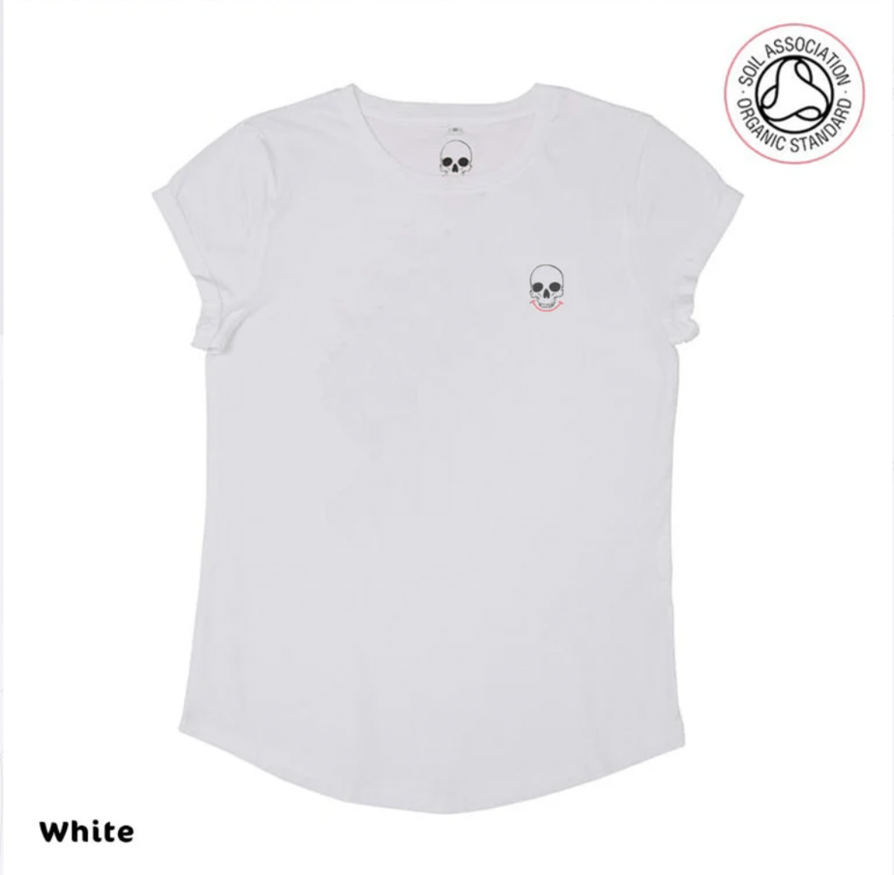 White Crow Split Neck Tunic T-Shirt - Women's T-Shirts in Jade