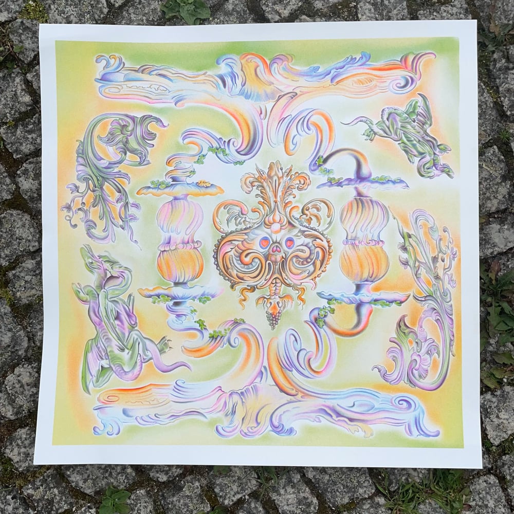 Image of GOBLIN MODE ACID TRIP -Riso Print