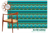 Image 1 of NEW DISC'O'  Fabric by the Metre