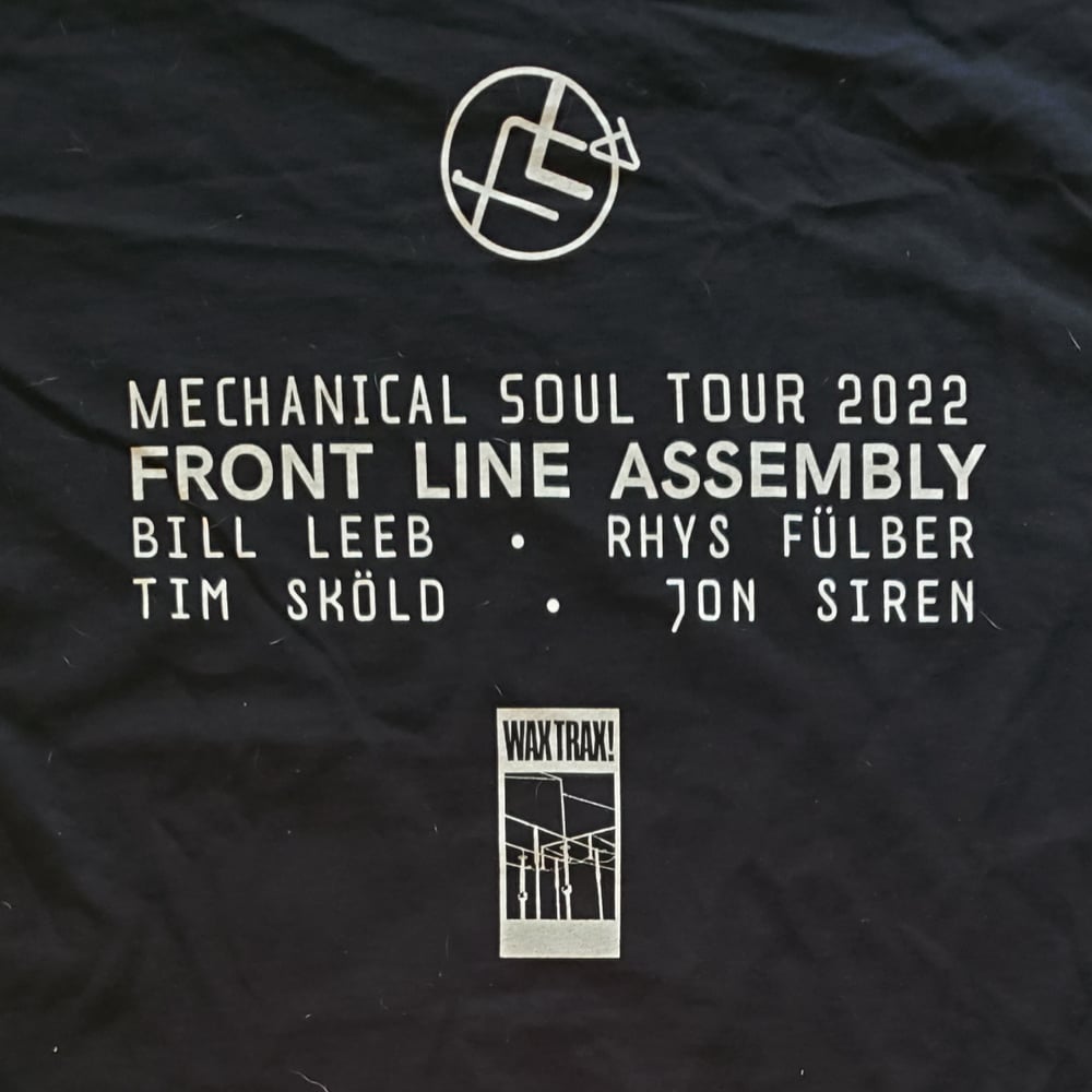 FRONT LINE ASSEMBLY - 2022 US Tour/Eye On You W/ Line Up - VERY LIMITED