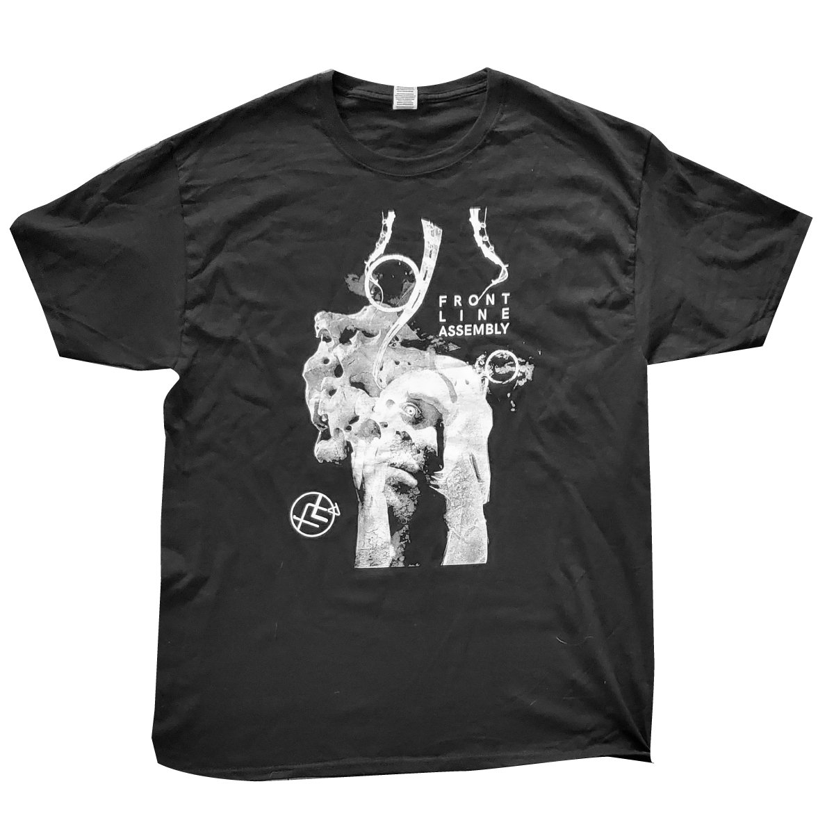 FRONT LINE ASSEMBLY-Caustic Grip Shirt/ NEW Reissued print | Wax Trax ...