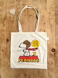 Image 1 of PEANUTS "SNOOPY vs THE RED BARON" TOTE BAG