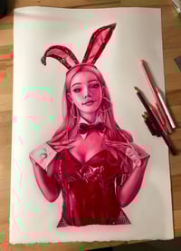 Bunny Girl Print