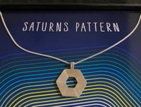Image 3 of Saturns Pattern 1 inch Pendant